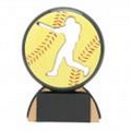 Softball, Female - Shadow Sport Resin - 4-1/2" Tall